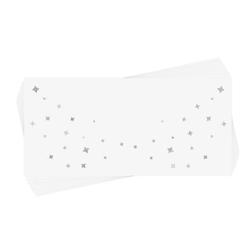 Adorn your eye with metallic silver tattoo sparkle! @FLASHTATTOOS